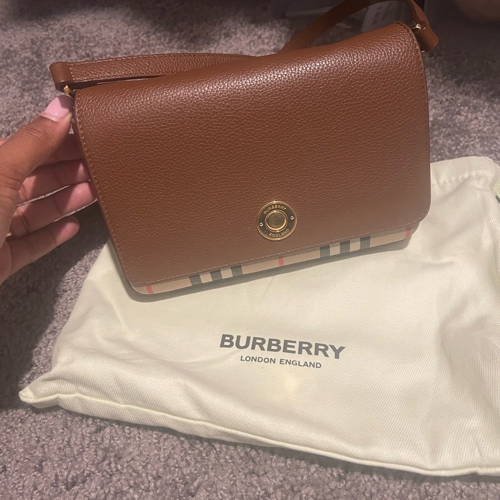Burberry brown shoulder bag